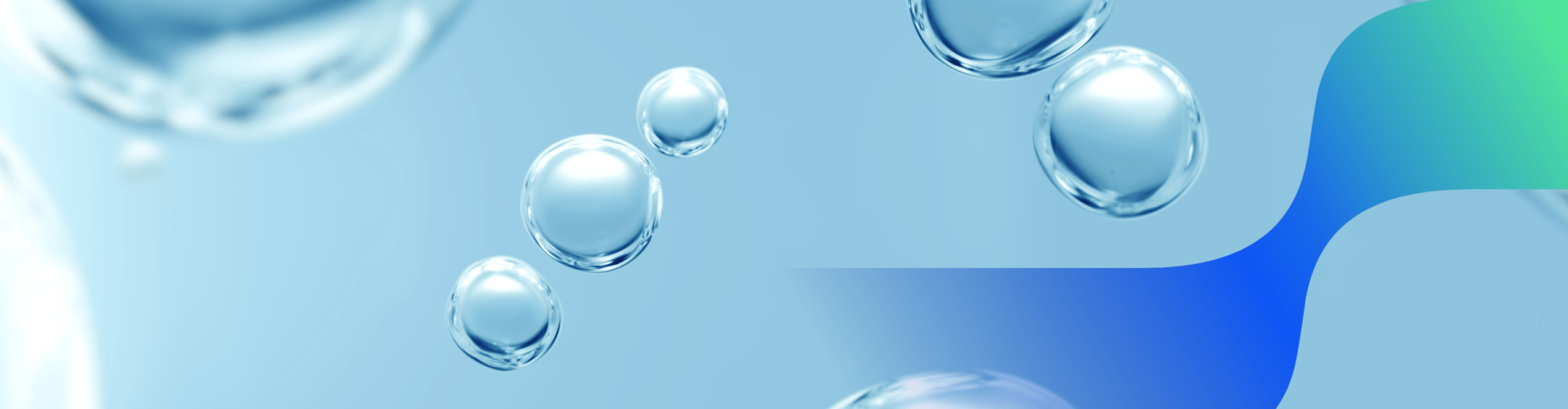bubbles in water
